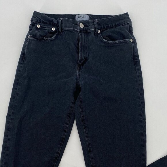 AGOLDE TONI MID RISE STRAIGHT JEANS DISTRESSED A133D-3002 FERAL SIZE 26 - Picture 5 of 13